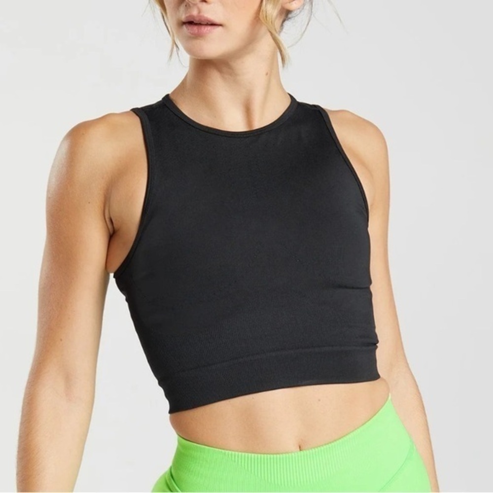 EUC Gymshark SWEAT Seamless Midi Tank Size XS